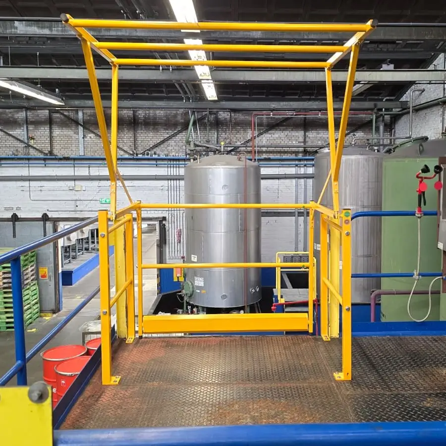 Kantelhek installatie