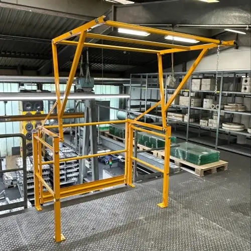 Kantelhek KH1016 op mezzanine